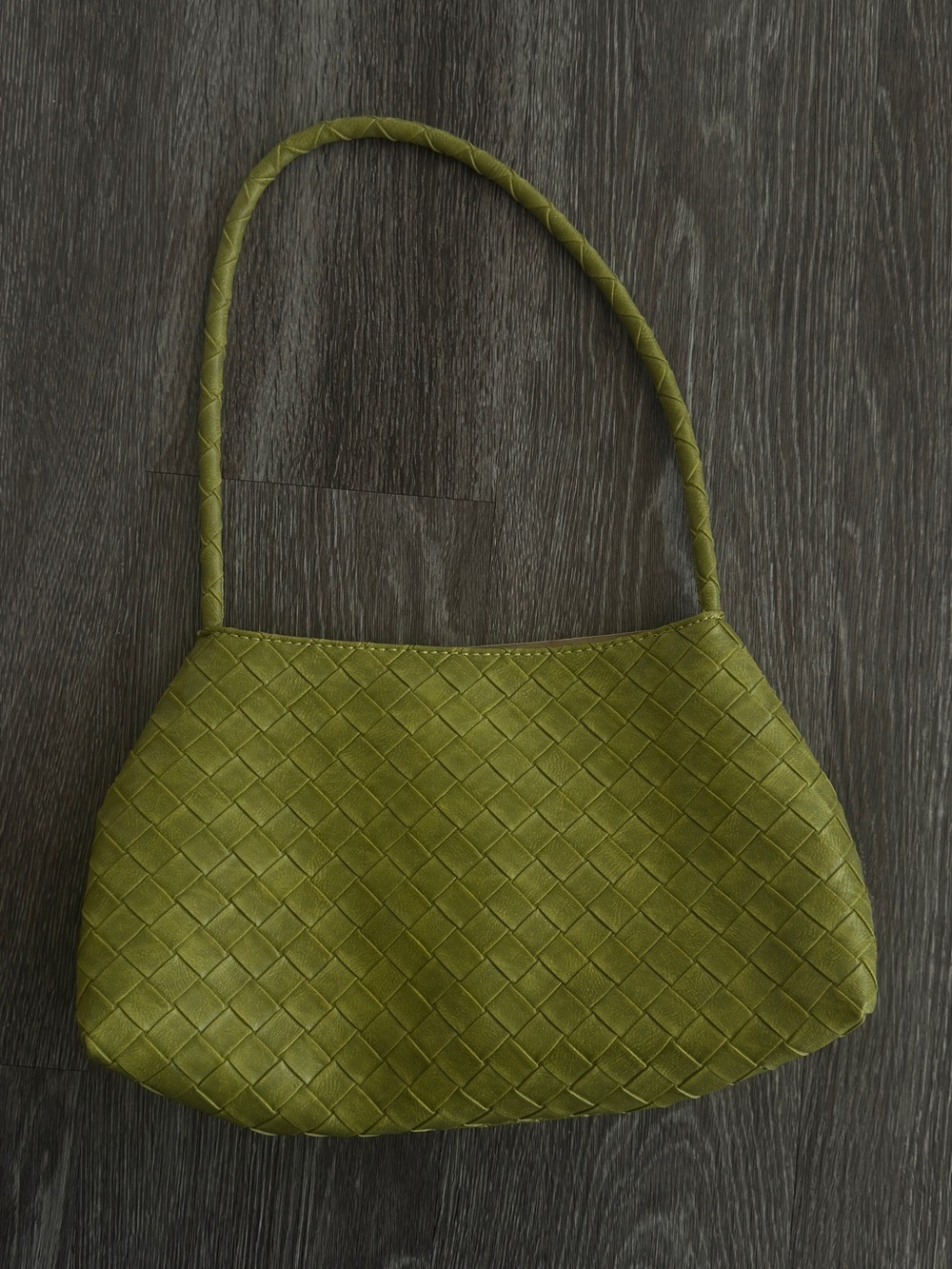 chartreuse green bag